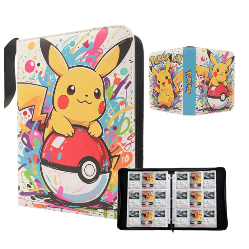 New 2026  Pikachu Card Binder  – обзор и цена Trading Card Binder