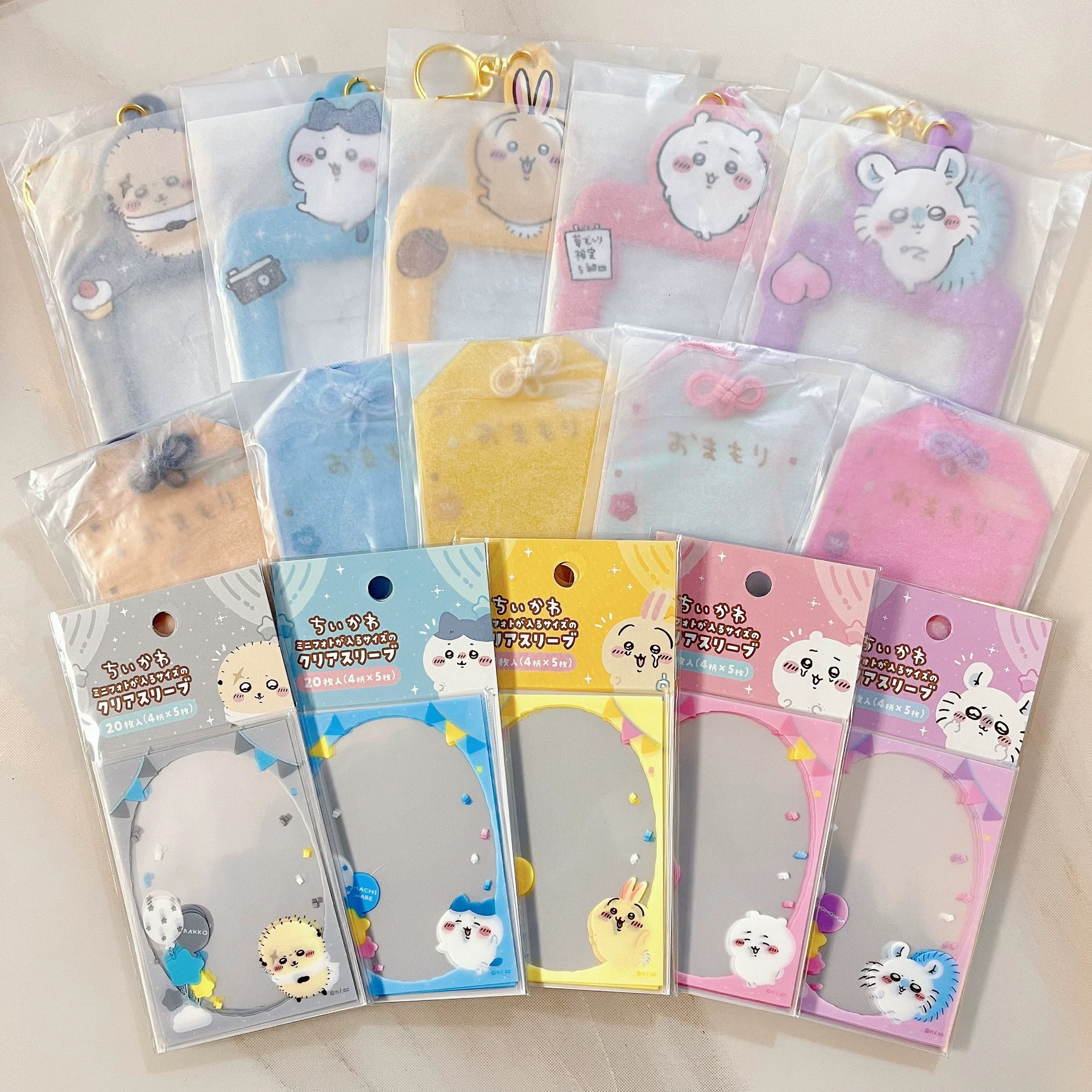 yiji Usagi Hachiware Momonga C – обзор и цена Card Penny Sleeve