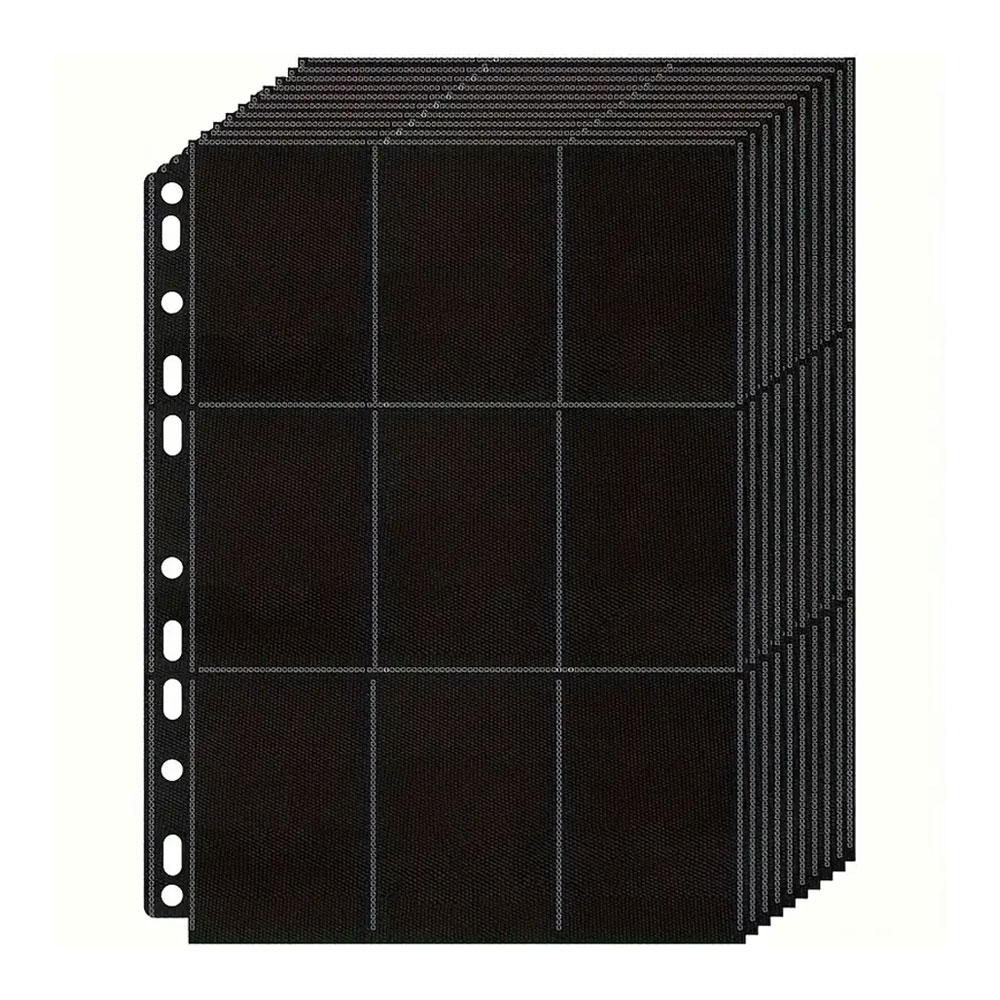 10Pack Black 9-Pocket A4 Tradi – обзор и цена Trading Card Binder