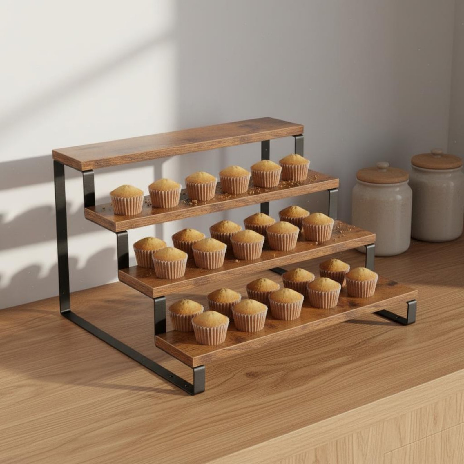 4 Tier Display Riser Space Sav – обзор и цена Display Risers Set