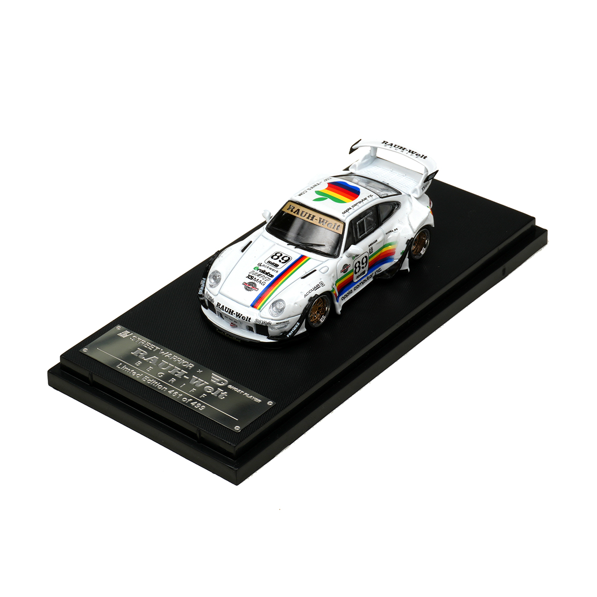SW In Stock 1:64 RWB 993 Black – обзор и цена Die Cast Car 1 64