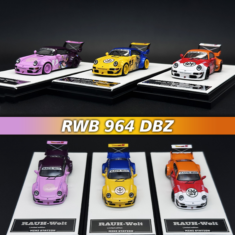 MiniStation 1:64 RWB 964 Ball  – обзор и цена Die Cast Car 1 64